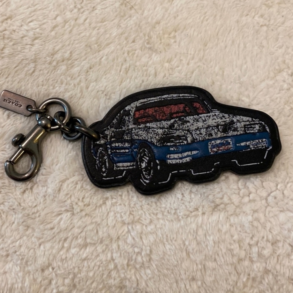 Coach Race Sports Car Keychain Bag Charm Limited Edition ❤️